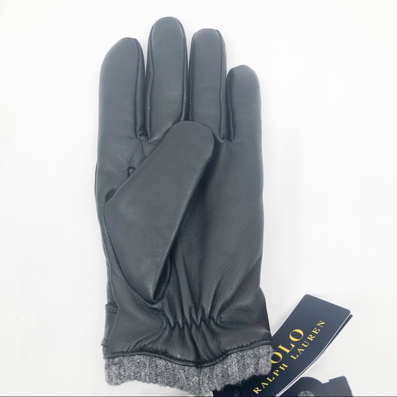 Polo Ralph Lauren Lambskin Racing Gloves - Picture 7 of 8